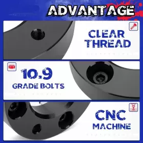 LK00833 1STPOWER-TECH Front Rear Leveling Lift F150 4WD Ford #3