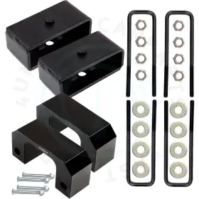 4umotorcarparts 13521807 For 2007 08 09-2019 Gmc Sierra 1500 2.5 Inch Front And 1 Rear Leveling Lift Kit 6 Lug