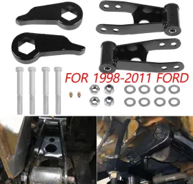 A2-auto A2qp-2522 3 Inch Front 2 Rear Leveling Lift Kit Fits For 1998-2011 Ford Ranger 4x4 2wd