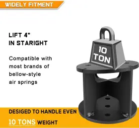 A2QP-703 A2-AUTO Air Lift Spacers Angled Spring Kit #2