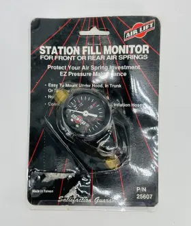 25607 AIR LIFT Station Fill Monitor Front Rear Springs