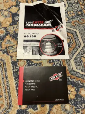 88138 AIR LIFT Rear Loadlifter Ultimate Spring Kit 5000 E-250 #3
