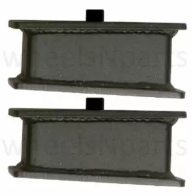 BLO-4-FAB-PAIR-0208 AIRMAXXX Steel Rear Axle Lift Blocks 1500