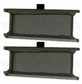 BLO-4-FAB-PAIR-9703 AIRMAXXX Steel Lift Blocks Rear Axle F150 #3