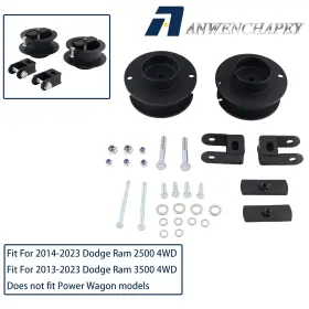 LIF030-BK ANWENCHAPEY Front Leveling Lift Kit 2500 3500 4WD