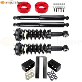 11607375 AUSPARTSHOUSE Leveling Front Struts Rear Shocks Kit