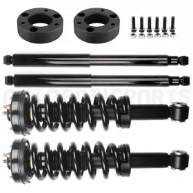 11189721 AUTOBASICPARTS Front Leveling Lift Shocks Struts Kit