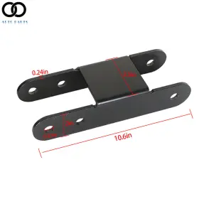 APO157320 AUTOOOPARTS Rear Shackle Lift Kit S10 4WD Gmc Chevy #2