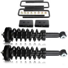 Basic-autoparts 13845781 For 2009-2013 Ford F-150 2wd 1.5 Inch Rear Leveling Lift Kit And Front Struts
