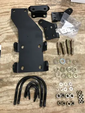55380 BDS SUSPENSION Dual Steering Stabilizer Bracket Kit