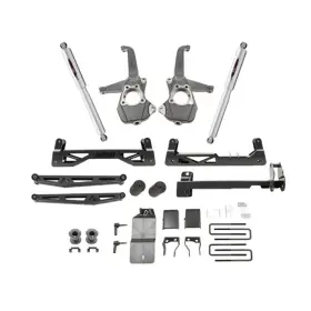 TLX-BEL150210BK-CL360A71 BELLTECH Suspension Lift Shocks Kit