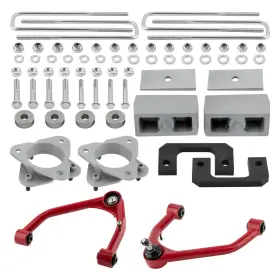 0Z912U BFO Front Rear Lift Control Arms Kit 1500 4WD Chevy