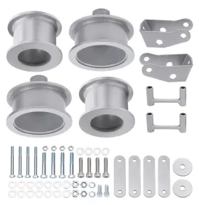 1FG7TS BFO Front Rear Lift Jk Spacers Carbon Steel Kit Jeep