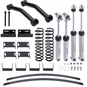 2BKJNG BFO Lift Coil Springs Shocks Kit Xj 2WD 4WD Jeep