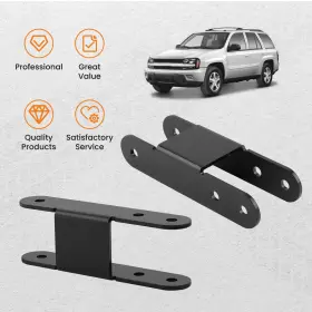 2RGVH0 BFO Rear Lift Shackles Kit S10 4WD Chevy Gmc Sonoma