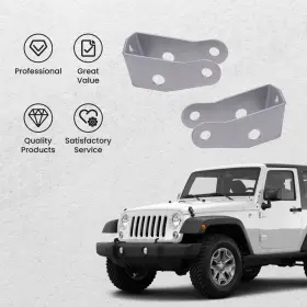 35ZWB8 BFO Front Rear Lift Shock Extenders Jk Kit Jeep #2