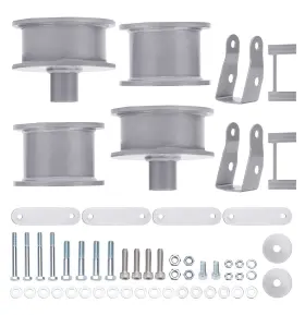 35ZWB8 BFO Front Rear Lift Shock Extenders Jk Kit Jeep