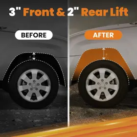 3BGW5K BFO Rear Front Leveling Lift Kit 2WD 4WD Toyota Tacoma #3