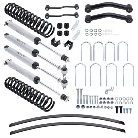 3MBU0F BFO Front Rear Lift Kit Xj 2WD 4WD Jeep Cherokee
