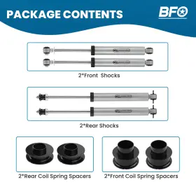 3RYNXQ BFO Lift Shocks Absorbers Wj Kit 4WD Jeep Cherokee #3