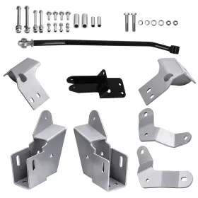 4AVY6W BFO Front Track Bar Control Arm Relocation Bracket Xj