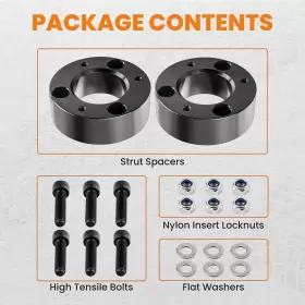 4EPWR1 BFO Front Leveling Lift Strut Spacers Kit Lincoln #3
