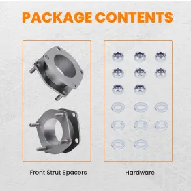4KIY36 BFO Front Leveling Lift Spacers Xk Wk Kit Jeep #3