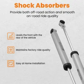 62ATNV BFO Lift Shock Absorbers Control Arms Kit F-150 2WD #2