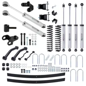 64UHNG BFO Suspension Lift Steering Stabilizer Kit Xj Jeep