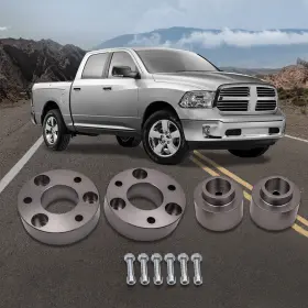 75P6QM BFO Leveling Lift Front Rear Spacers Kit 1500 4WD Ram #3
