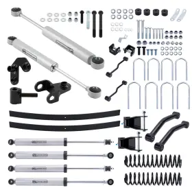 7BVCDO BFO Lift Dual Steering Stabilizer Springs Kit Xj Jeep