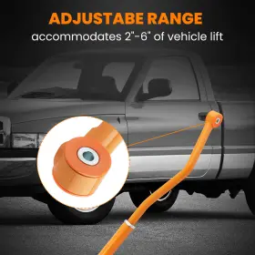 7M5SEJ BFO Front Track Bar Lift 2500 3500 Dodge Ram #3