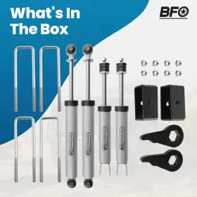 7V8C1K BFO Leveling Lift Kit 1500 4WD Chevy Gmc Silverado #3
