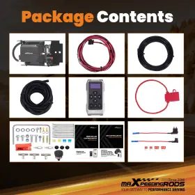 85ANK6 BFO Air Spring Bags Wireless Compressor Siverado Kit #3