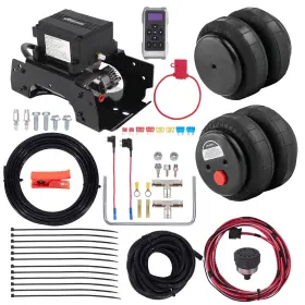 85ANK6 BFO Air Spring Bags Wireless Compressor Siverado Kit