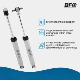 8EO95I BFO Lift Jku Door Shocks Coil Springs Kit Jeep #3