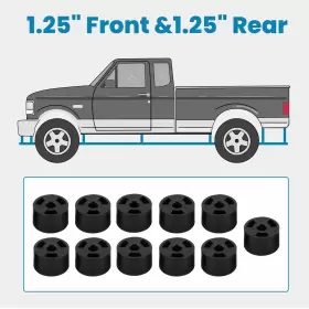 8TZBQ6 BFO Body Lift Kit Tj Jeep Wrangler #3