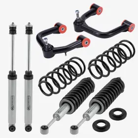 9725JD BFO Lift Struts Upper Control Arms Shocks Kit 4WD