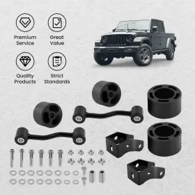 9F7YQJ BFO Front Lift Gladiator Jt Coil Spring Spacer Sway #2