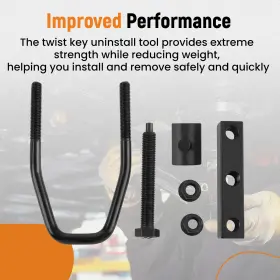 9R72JL BFO Torsion Key Unloading Tool Bar Removal Dodge Ford