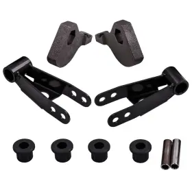 9RAIGV BFO Front Rear Lift Shackles Torsion Keys Kit Dodge