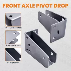 AYJR2W BFO Lifts Axle Pivot Bracket F250 4X4 4WD Ford #3