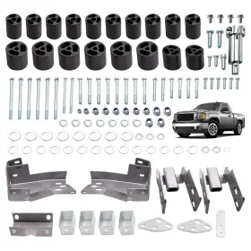 B63VJM BFO Body Lift Brackets Extension Kit 1500 Chevrolet #3