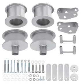 BAN0FC BFO Front Rear Lift Jk Spacers Carbon Steel Kit Jeep