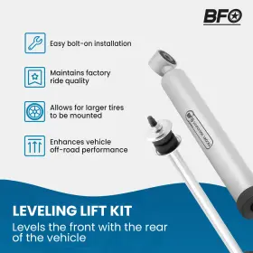 BEV60X BFO Leveling Lift Shocks Kit 2WD 4WD Toyota Tundra #3