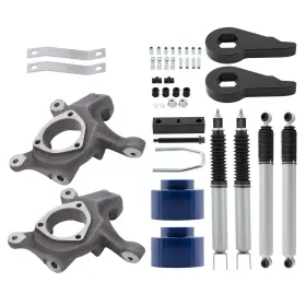 BH8OVI BFO Front Rear Lift Shocks Kit 2WD Chevy Gmc Tahoe