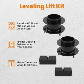 BL26JD BFO Front Rear Lift Carbon Steel Kit 2500 3500 4WD Ram #3