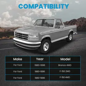 C1AMN3 BFO Front Leveling Lift Coil Springs F150 4WD Ford #3