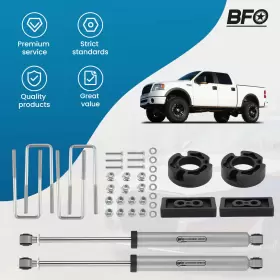 D7PRY8 BFO Suspension Lift Shocks Kit F150 2WD 4WD Ford