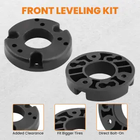 DCVA3Z BFO Front Lift Upper Control Arms Strut Extensions Kit #3
